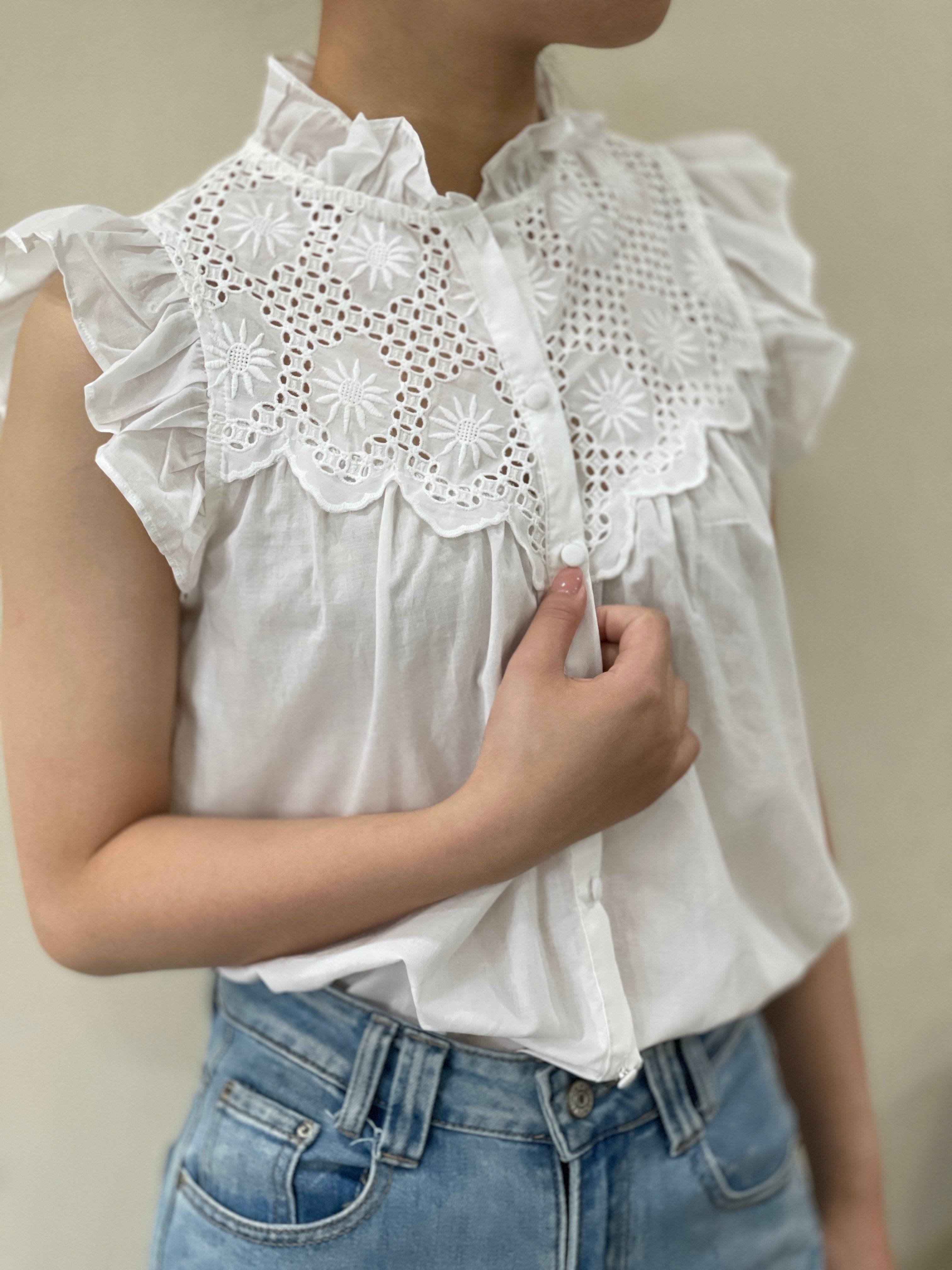 Blouse broderie anglaise