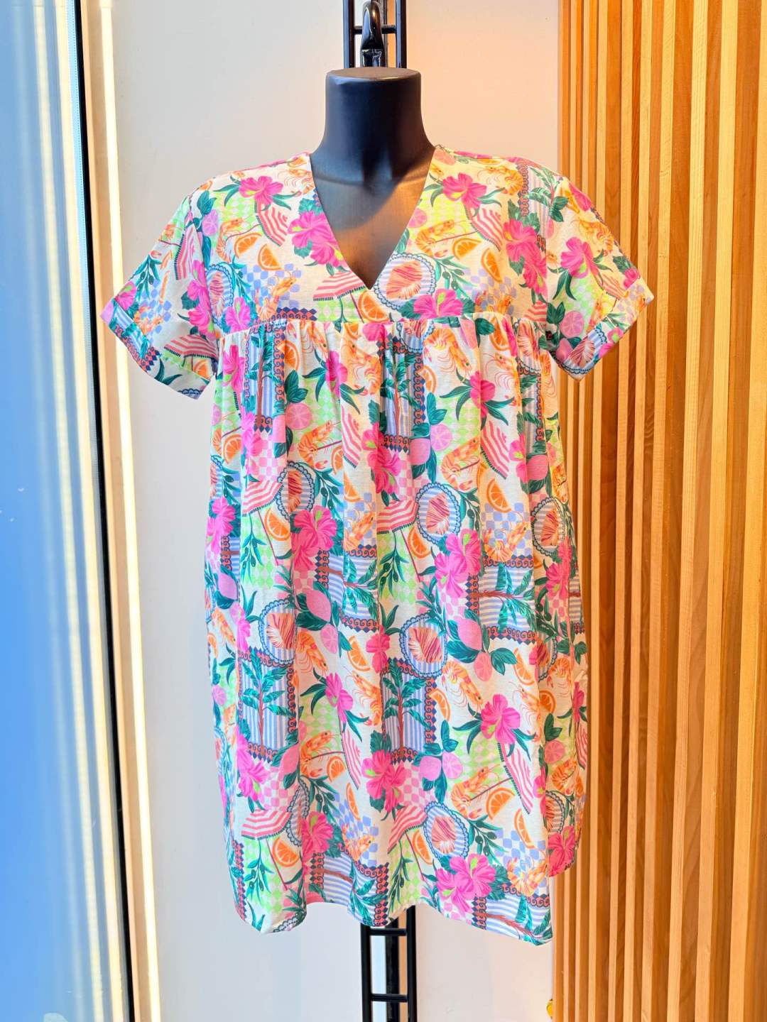 Robe short tropical 🌴