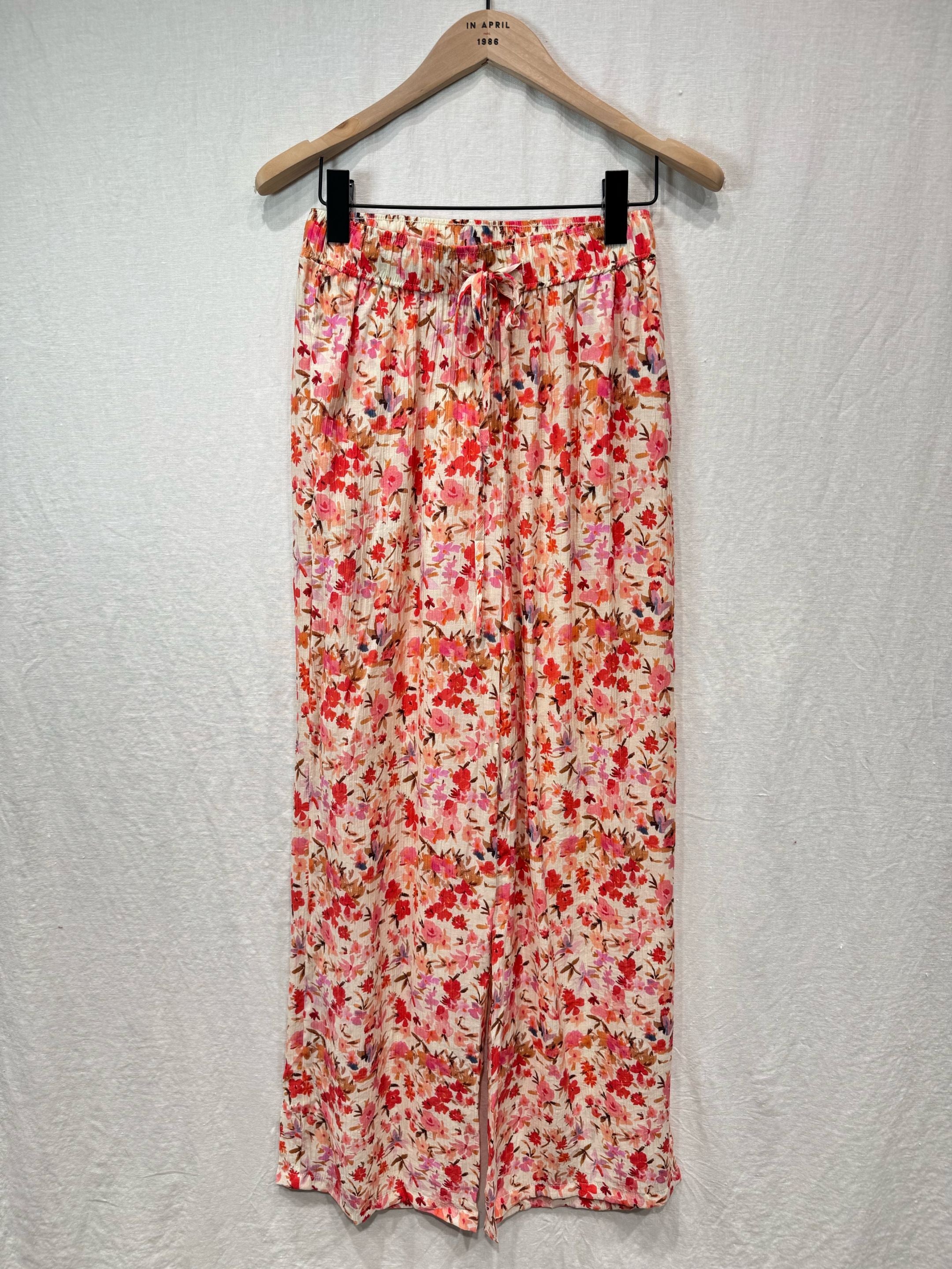 Pantalon fleuris romance 🌸