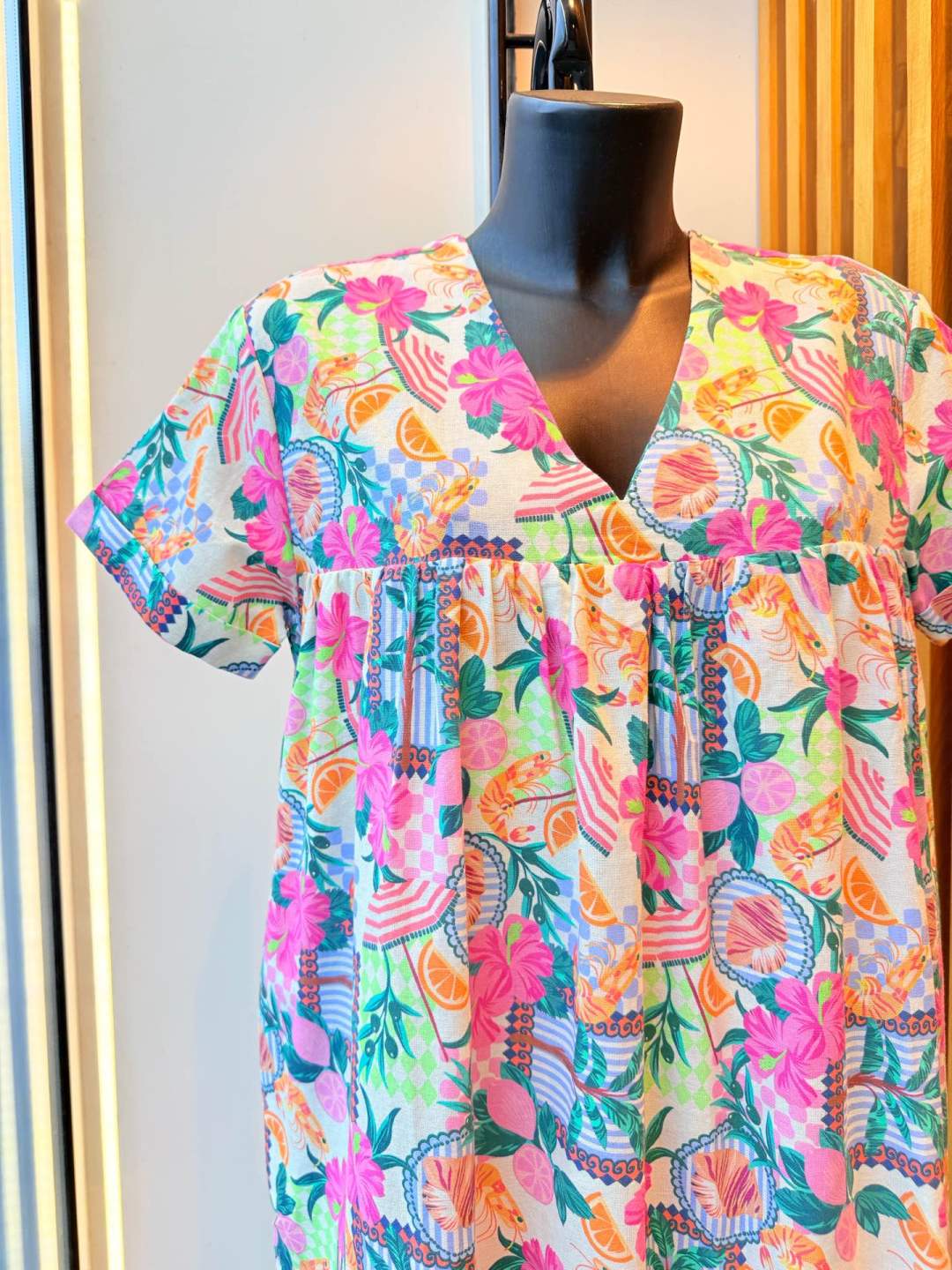 Robe short tropical 🌴