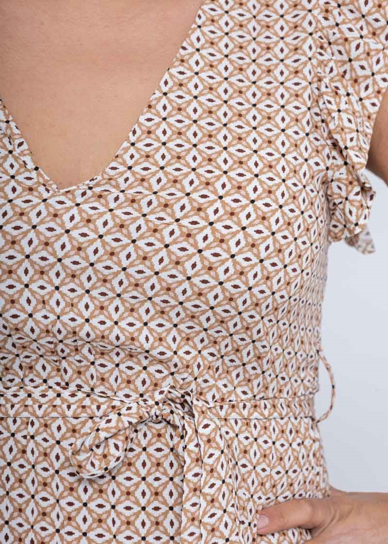 Robe courte en coton GT