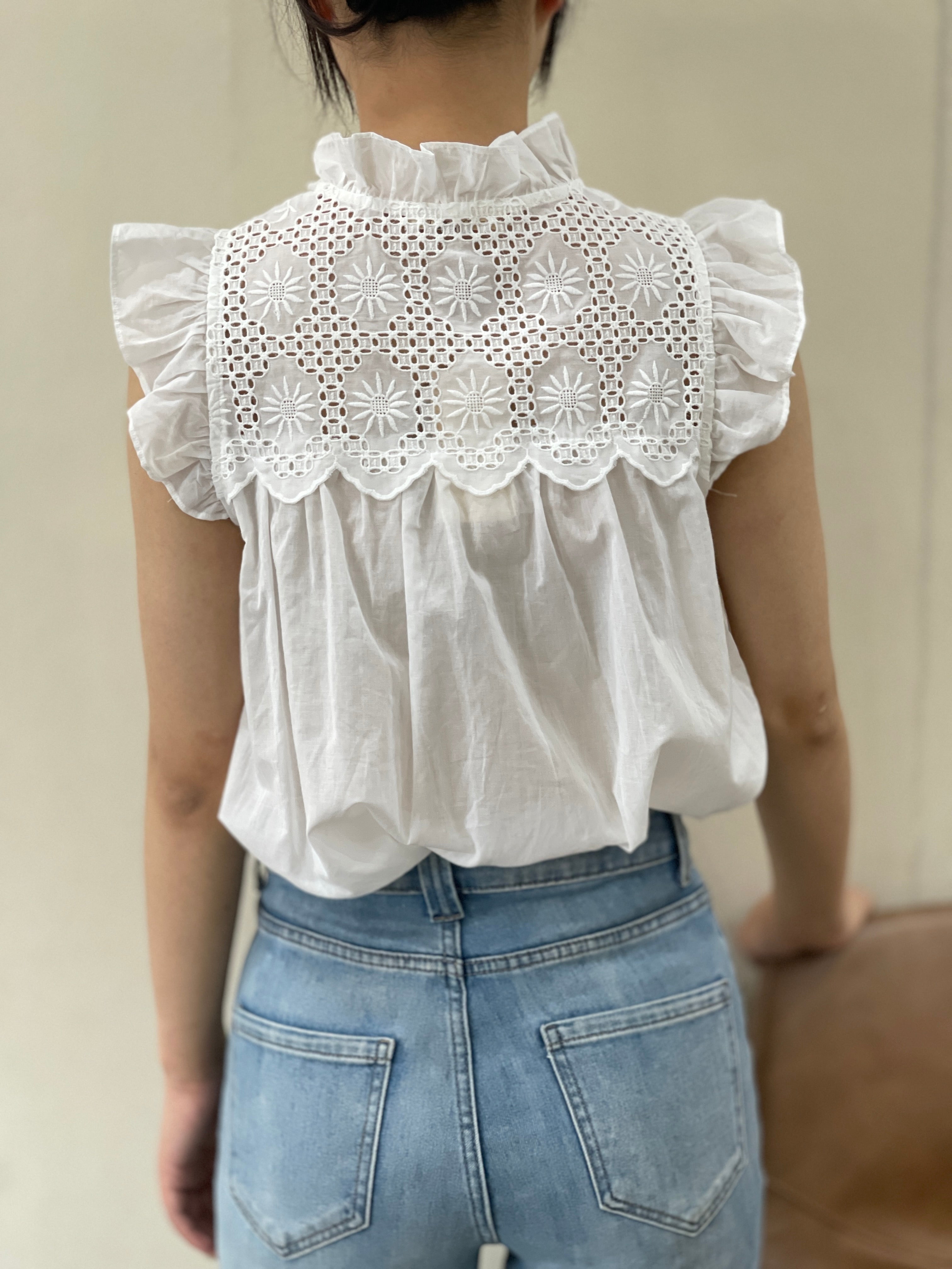 Blouse broderie anglaise